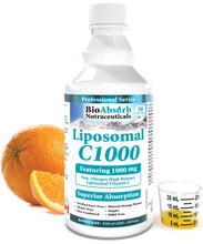 Load image into Gallery viewer, Liposomal Vitamin C Liquid 1000mg (Corn-Free)