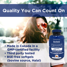 Load image into Gallery viewer, Liposomal Vitamin C Capsules 1000mg (Corn-Free)