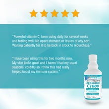 Load image into Gallery viewer, Liposomal Vitamin C Liquid 1000mg (Corn-Free)