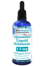 Load image into Gallery viewer, Liposomal Liquid Melatonin 1.5mg
