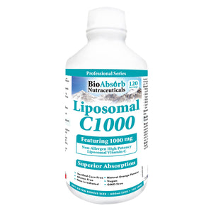 Liposomal Vitamin C 1000 mg - Superior Absorption, Non GMO, Corn-Free