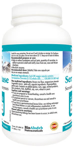 Serrapeptase Enzyme, High Potency 120000 Units (SPU)