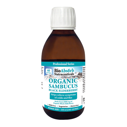 Organic Sambucus Black Elderberry