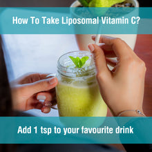 Load image into Gallery viewer, Liposomal Vitamin C 1000 mg - Superior Absorption, Non GMO, Corn-Free

